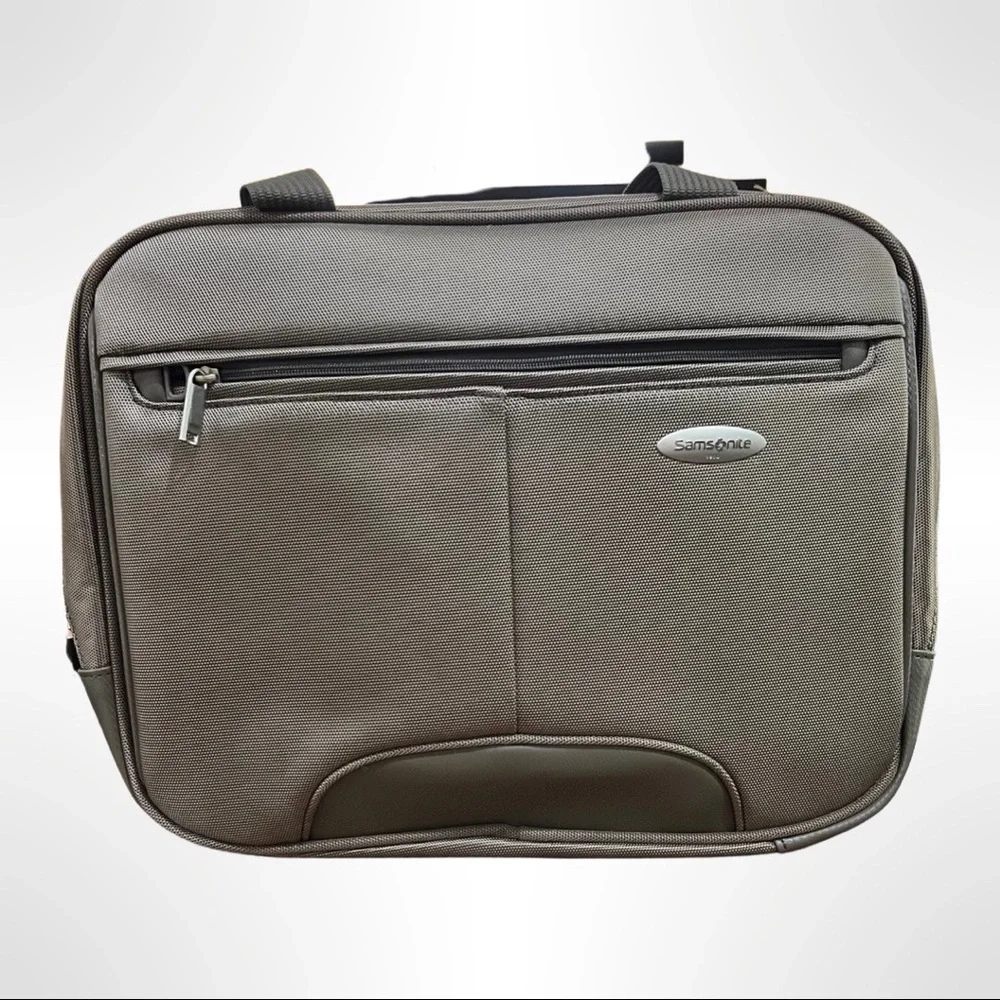 Samsonite briefcase missing shoulder strap EUC